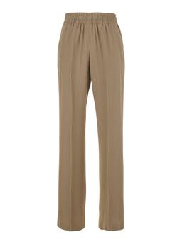 Golden Goose Beige Pinstriped Trousers