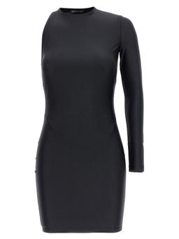 Balenciaga Stretch Nylon Mini Dress