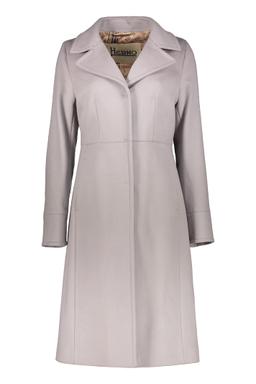 Herno Elegant Long Gray Sophisticated Coat
