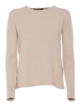 Max Mara Studio Poker Beige Sweater/tank/top