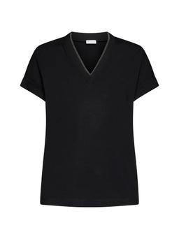 Brunello Cucinelli Precious Neckline T-shirt