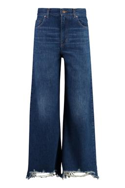 Chloé Cropped Wide-leg Jeans