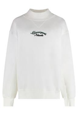 Rhude Logo Detail Cotton Sweatshirt