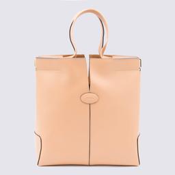 Tod's Light Pink Leather Totes