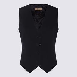 Herno Blue Gilet Top