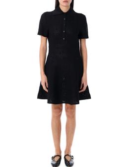 Givenchy Polo Dress In Monogram 72 Jacquard