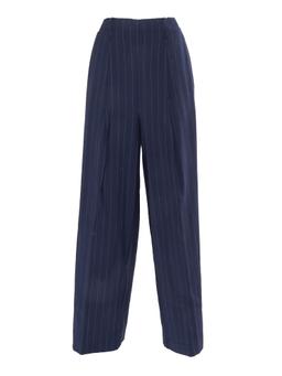 Ballantyne Loose-fit Blu Trousers