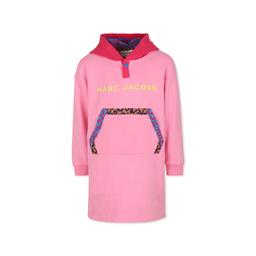 Marc Jacobs Pink Dress For Girl With Logo