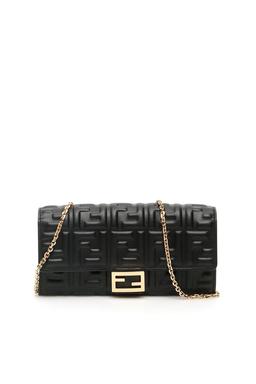 Fendi Ff Motif Baguette Continental Chain-linked Wallet