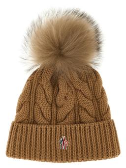 Moncler Grenoble Pompon Braided Cap