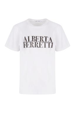 Alberta Ferretti Cotton Crew-neck T-shirt