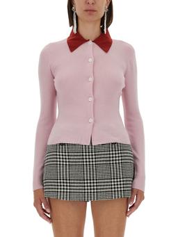 self-portrait Merino Wool Cardigan