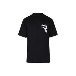 Diadora White T-shirt For Girl With Logo