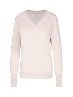 Ma'ry'ya Virgin Wool, Silk And Cashmere Sweater