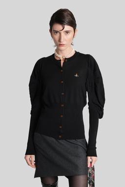 Vivienne Westwood Eli Cardigan In Black Wool