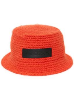 J. W. Anderson Logo Patch Knit Bucket Hat