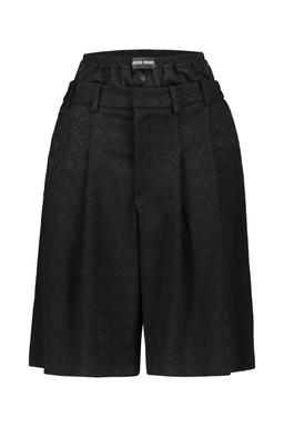 Marine Serre Moon Diamond Jacquard Tailorin Shorts