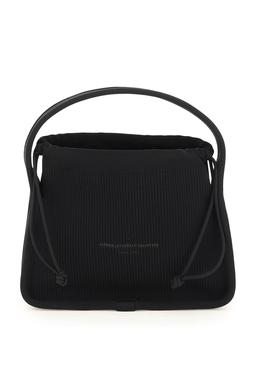 Alexander Wang Ryan Hand Bag In Black Leather
