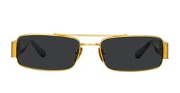 Linda Farrow Joey - Yellow Gold / Black Sunglasses