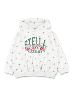 Kid - Stella Mccartney Kids Floral Print Hoodie