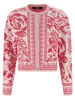 Versace underwater Barocco Cardigan