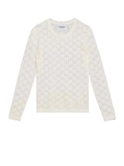 Marant Étoile Obeline Perforated Alpaca Blend Sweater