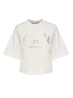 Pinko Logo Crop T-shirt