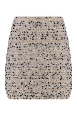 Fabiana Filippi Wool Blend Mini Skirt