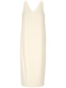 Theory V-neck Sleeveless Midi Dress