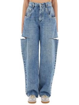 Maison Margiela Jeans With Cut Out Detail