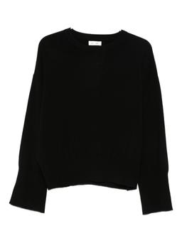 Soft Goat Soft Goat Wool Sweaters Black Long Sleeves