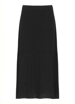 D. Exterior Cashmere And Wool Skirt