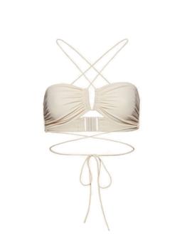 Magda Butrym Bandeau Bikini Top