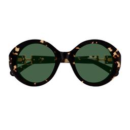 Chloé Ch0332s Marcie- Linea Chloé 002 Havana Green Sunglasses