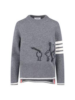Thom Browne geese 4-bar Sweater