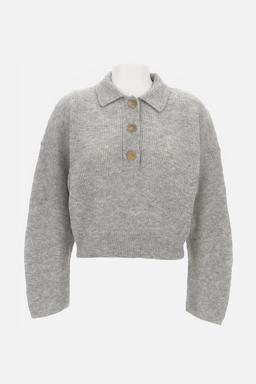 Haikure Sweater With Buttons