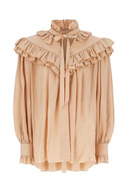 Chloé Skin Pink Silk Blouse