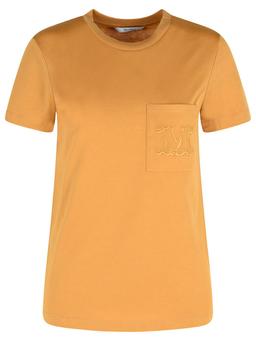 Max Mara papaia Camel Cotton T-shirt