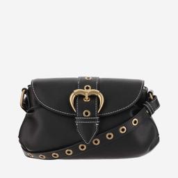 Pinko Jolene Small Shoulder Bag With Heart Buckle