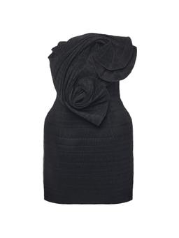 Magda Butrym Mini Dress With Floral Applique