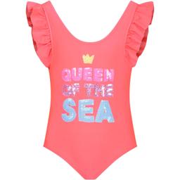 Billieblush Red Wimsuit For Baby Girl