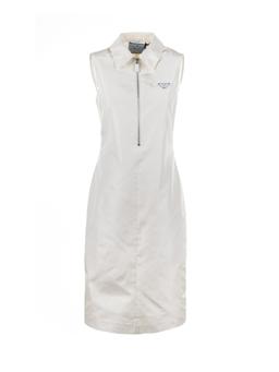 Prada White Faille Dress