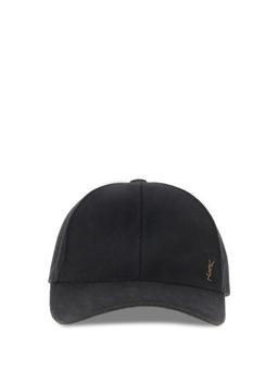 Saint Laurent Wool Baseball Cap