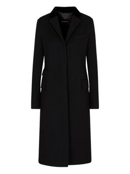 Emporio Armani Wool Single-breasted Coat
