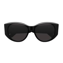Balenciaga Eyewear Balenciaga Bb0455s Linea Extreme 001 Black Grey Sunglasses