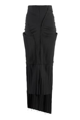 Talia Byre Asymmetric Midi-skirt