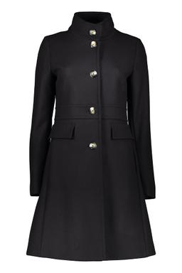 Herno Long Elegant Black Coat