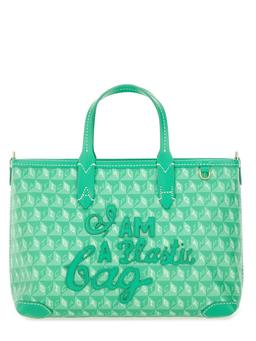 Anya Hindmarch Xs Tote Bag With i Am A Plastic Bag Pattern