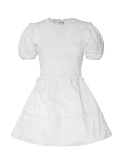 For Love & Lemons Sandy Mini Dress In Cotton