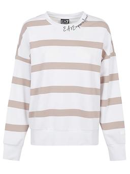 EA7 Cotton Crewneck Sweatshirt